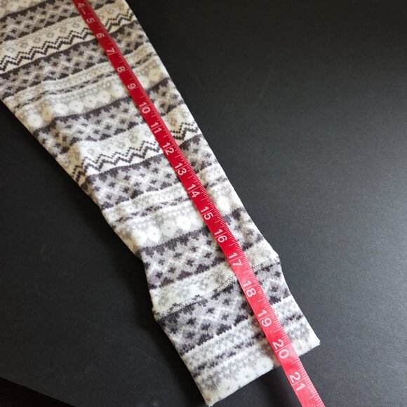 Nautica Cozy Soft Fleece Pajama Top Gray Size Medium EUC - Picture 14 of 15